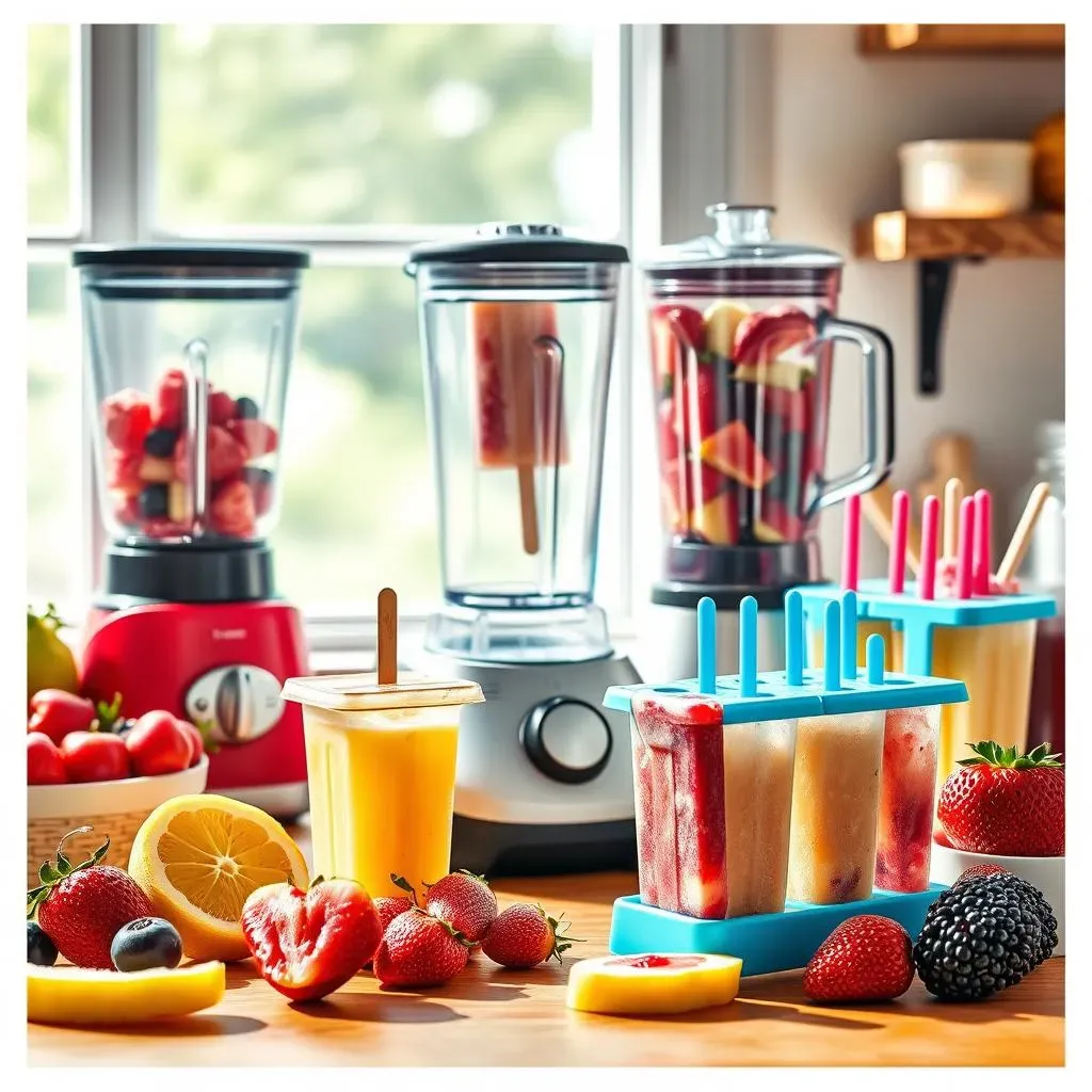 Basic Ingredients and Method for Homemade Popsicles