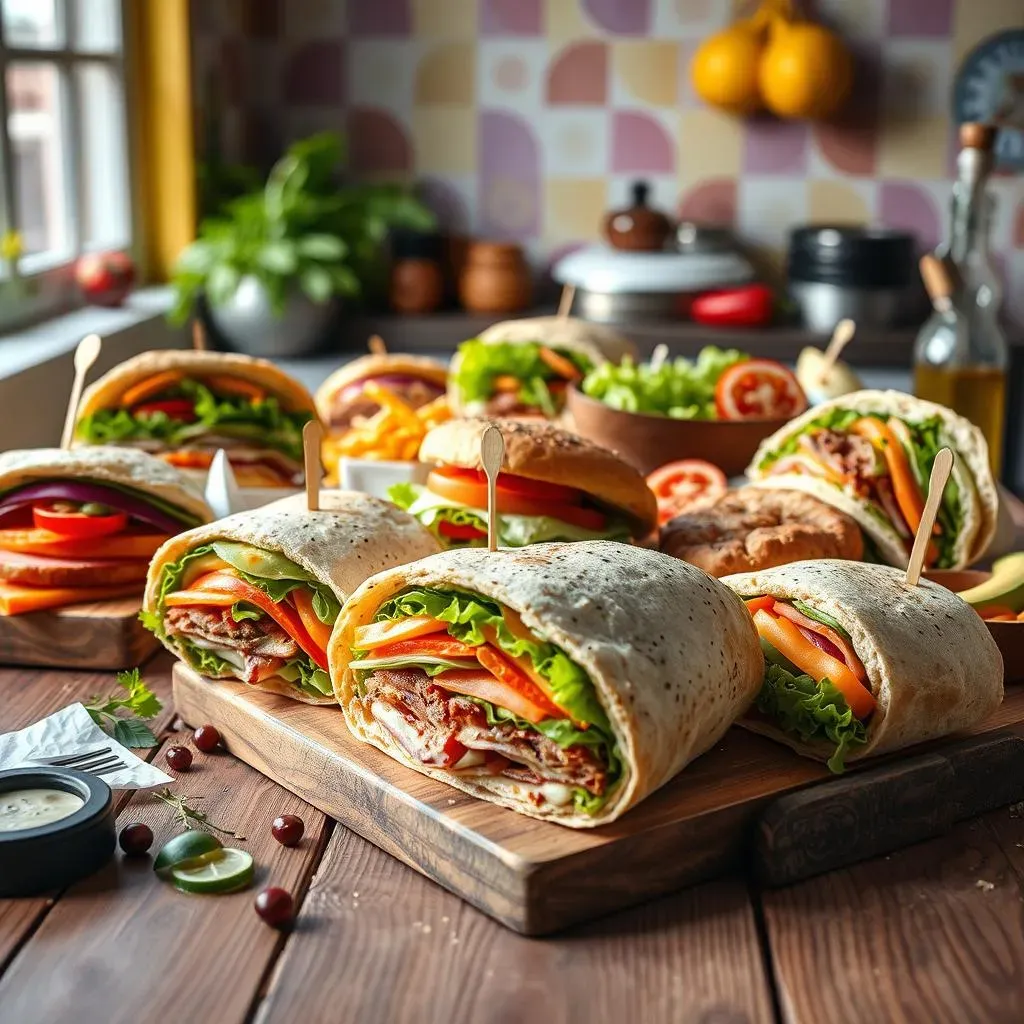 Healthy Best Lunch Ideas for Kids: Sandwiches and Wraps
