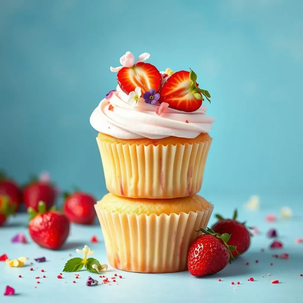 Ingredients and Instructions for Healthy Vanilla Cupcakes