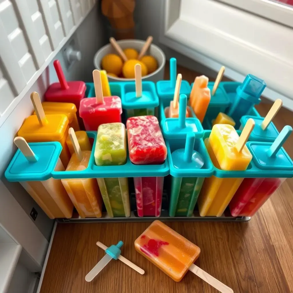 Recommendations for Homemade Popsicle Molds and Storage