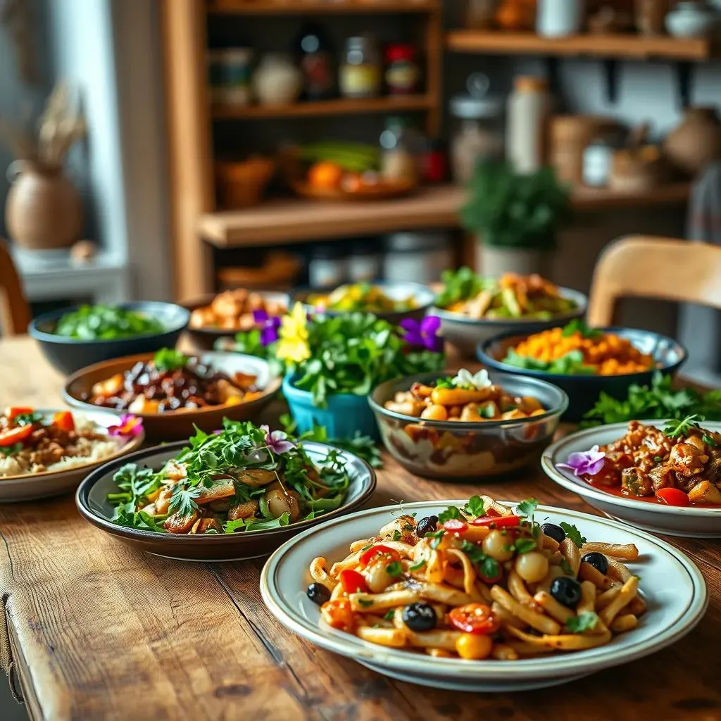 Vegetarian and Vegan Options for Simple Meals with Pantry Staples
